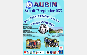 1er Challenge Serge MESONES U13