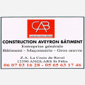 C.A.B - Construction - Aveyron - Batiment