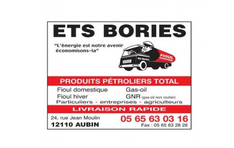 Sarl BORIES (Produits pétroliers)